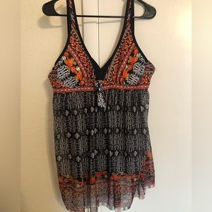 Women’s Plus Size One Piece Bathing Suit - Size 1x